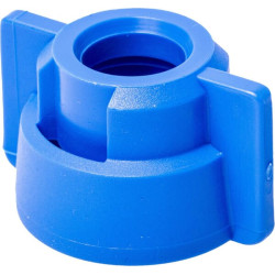 Antgalio dangtelis, bajonetinis, Ø12,6, mėlynas, su tarpine, Geoline 8253015P025
