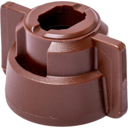 Antgalio dangtelis, bajonetinis, SW8/10, rudas, su tarpine, Geoline 8253083P025