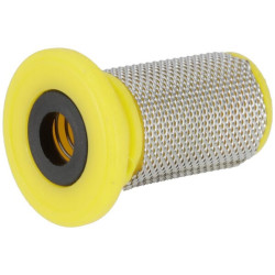 Filtras su rutuliniu atbuliniu vožtuvu, 80 tinklelio, geltonas, 8139030