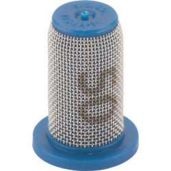 Purkštuko filtras, 50 tinklelio, mėlynas, „TeeJet 4193BPP550SS“