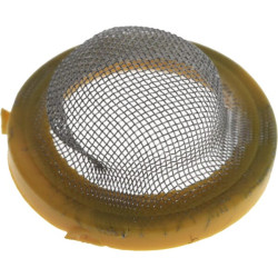 Puodelio filtras, geltonas, 80 tinklelio, nerūdijančio plieno, 42423035