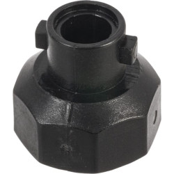 Antgalio adapterio dangtelis, srieginis, bajonetinis, juodas, Arag 400278