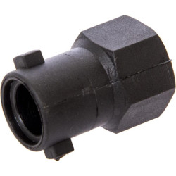 Antgalio adapterio dangtelis, srieginis, bajonetinis, juodas, Arag 400276