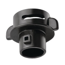 Purkštuko adapterio dangtelis, Hardi, bajonetas, juodas, Lechler 0921635600201