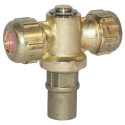 Antgalio laikiklis žalvarinis, viengubas 005834