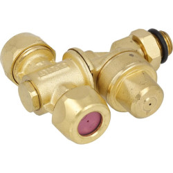 Dvigubas žalvarinis antgalio laikiklis 1,0/1,2 F20002A