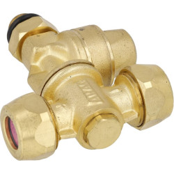 Dvigubas žalvarinis antgalio laikiklis 1,0/1,2 F20002A