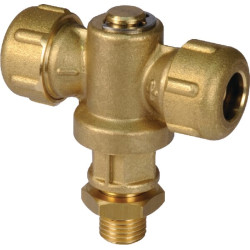 Antgalio laikiklis, žalvarinis, 2 padėčių, 1/4M, 0058320900