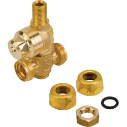 Dvigubas antgalis M65 dangtelis Ø 18 656271