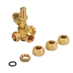 Purkštuko laikiklis, 3 padėčių, 3/8" išorinis sriegis, M84230005