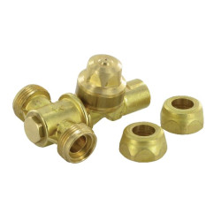 Purkštuko laikiklis M75 G1/4F Ø15 (ATR) + Ø15 (ATR) M7512B0007