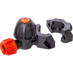 Antgalio laikiklis DCV 3/8" BSP, spaustukas 3/4" vamzdis 402055