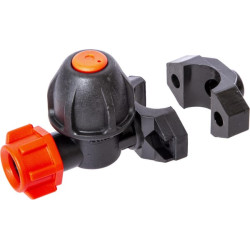 Antgalio laikiklis DCV 3/8" BSP, spaustukas 1/2" vamzdelis 402035