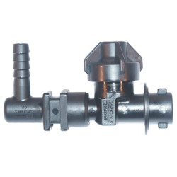 Antgalio laikiklis ISO dcv viengubas 3/8" žarnos antgalis 19349211406NYB