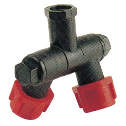 Antgalio laikiklis 1/4" + 3/8" veržlė 404170