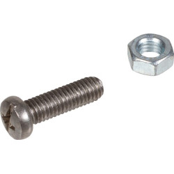 Varžtas ir veržlė purkštuko laikikliui 400101P001