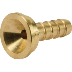 Žarnos antgalis 1/4 colio žalvaris 4251250