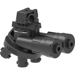 2+2 krypčių antgalio laikiklis 25 mm Selejet 4015F75A1