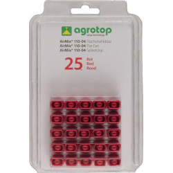 Oro įpurškimo antgalis AM 110° 04 raudonas plastikinis Agrotop AM11004P025