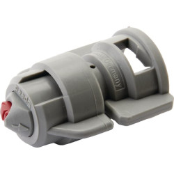 Dvigubo vėduoklinio antgalio antgalis TDHS 110° 06 pilkas keraminis Agrotop TDHS11006