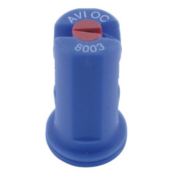 Oro įpurškimo necentrinis antgalis AVI OC 80° 03 mėlynas keraminis Albuz AVIOC8003