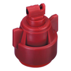 Oro įpurškimo antgalis TTI 110° su tarpine ir dangteliu 04 raudonas plastikinis TeeJet TTI11004VPCE