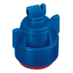 Oro įpurškimo antgalis TTI 110° su tarpine ir dangteliu 03 mėlynas plastikinis TeeJet TTI11003VPCE