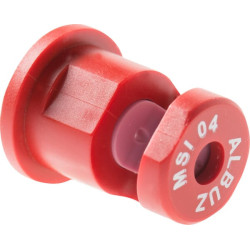 Plokščias vėduoklinis antgalis MSI 160° 04 raudonas keraminis Albuz MSI04RED