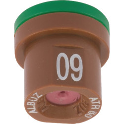 Tuščiaviduris kūginis antgalis ATR 60° rudas keraminis Albuz ATR60BROWN