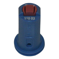 Dvigubo vėduoklinio oro įpurškimo antgalis AVI TWIN 110° 03 mėlynas keraminis Albuz AVITWIN11003