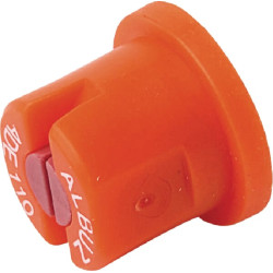 Plokščias vėduoklinis antgalis ADE 110° 01 oranžinis keraminis Albuz ADE110ORANGE