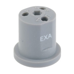 Trąšų antgalis EXA 06 pilkas keraminis Albuz EXAGREY