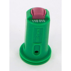 Dvigubo vėduoklinio oro įpurškimo antgalis AVI TWIN 110° 015 žalias keraminis Albuz AVITWIN110015