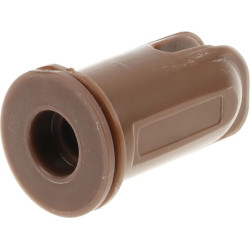 Plokščias vėduoklės formos antgalis BX, rudas, plastikinis, ASJ BX060