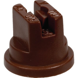 Plokščias vėduoklinis antgalis SF 110° 05 rudas plastikinis ASJ SF11005