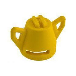 Plokščiųjų vėduoklinių antgalių rinkinys LD 110° 02 geltonas sintalas, 12 vnt. Hardi 755710AKY