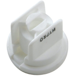 Plokščias vėduoklinis antgalis LD 110° 08, baltas plastikinis, Hypro LD08F110