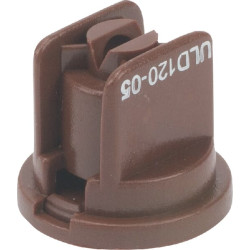 Plokščias vėduoklinis antgalis ULD 120° 05 rudas plastikinis Hypro ULD12005