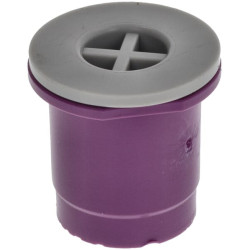 Tuščiaviduris kūginis antgalis TR 60° 025 keraminis violetinis TR60025