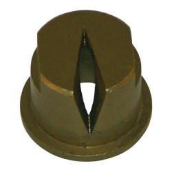 Plokščias vėduoklės formos antgalis OC 90° 8 žalvaris Lechler OC80966