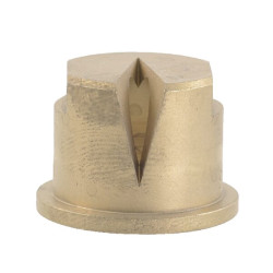 Plokščias vėduoklinis antgalis OC 90° 6 žalvaris Lechler OC60926