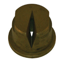 Plokščias vėduoklės formos antgalis OC 90° 4 žalvaris Lechler OC40846