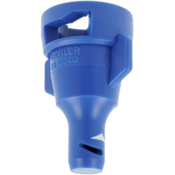 Ne centre esantis trąšų purkštukas FB 03, mėlynas, plastikinis, FB03