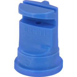 Potvynio antgalis FT 140° 10 šviesiai mėlynas plastikinis Lechler FT14010