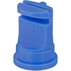 Potvynio antgalis FT 140° 03 mėlynas plastikinis Lechler FT14003