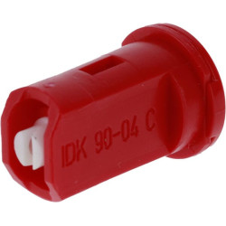 Oro įpurškimo antgalis IDK 90° 04 raudonas keraminis Lechler IDK9004C