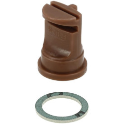 Potvynio antgalis FT 140° 05 rudas plastikinis Lechler FT14005