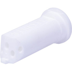 Trąšų antgalis FS 100° 08, baltas plastikinis, Lechler FS08