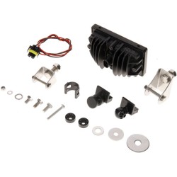 Case - IH JX70U Maxxima LA10512 Darbinis šviesos diodas, 30W, 2400lm, stačiakampis, Flood, H11, Kramp