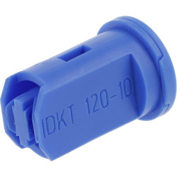 Dvigubas vėduoklinis oro įpurškimo antgalis IDKT 120° 10, šviesiai mėlynas, plastikinis, IDKT12010POM